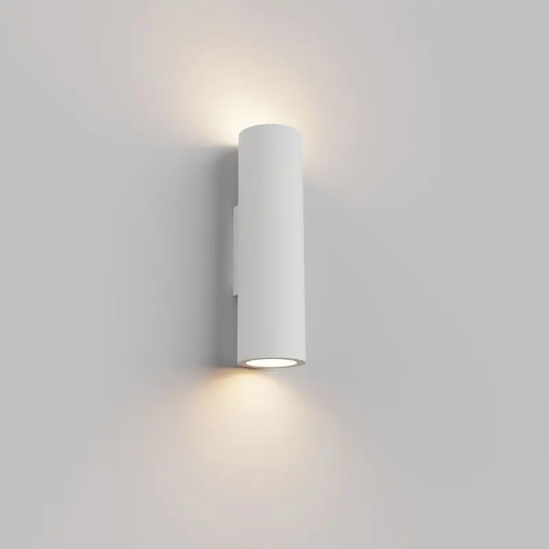 Tijdelijk Beschikbaar Artdelight Brest - wandlamp - Ø 7 x 25 cm - wit