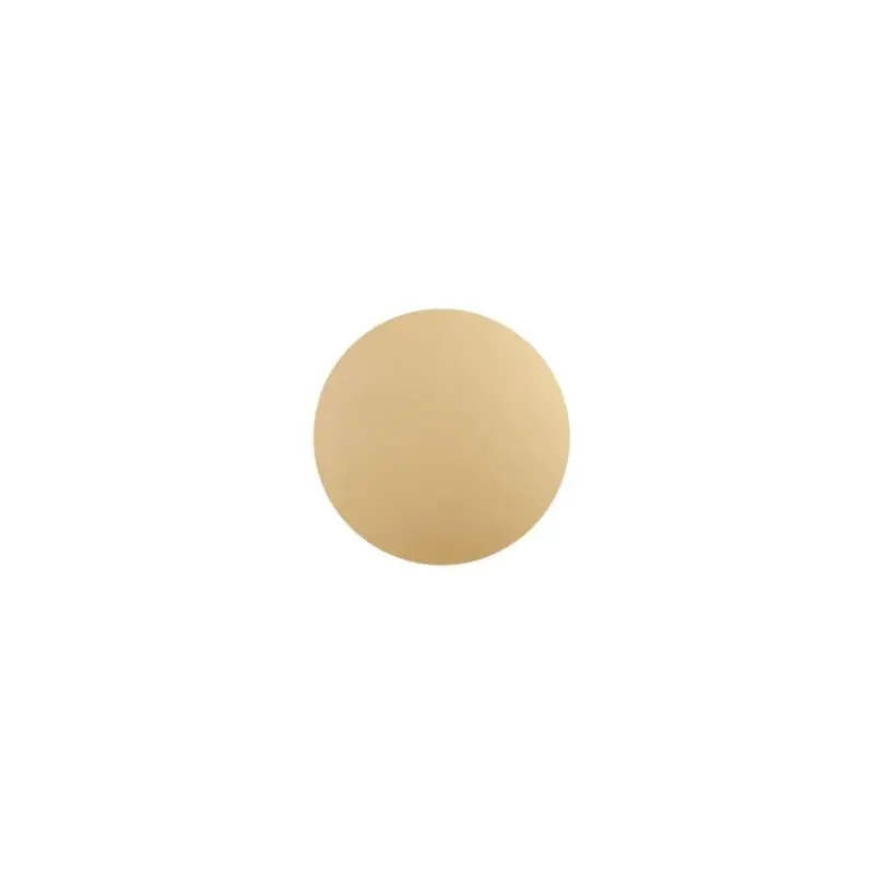 Weekendaanbieding Nova Luce Cyrcle - wandlamp - Ø 30 x 3,2 cm - 22,5W LED incl. - mat goud