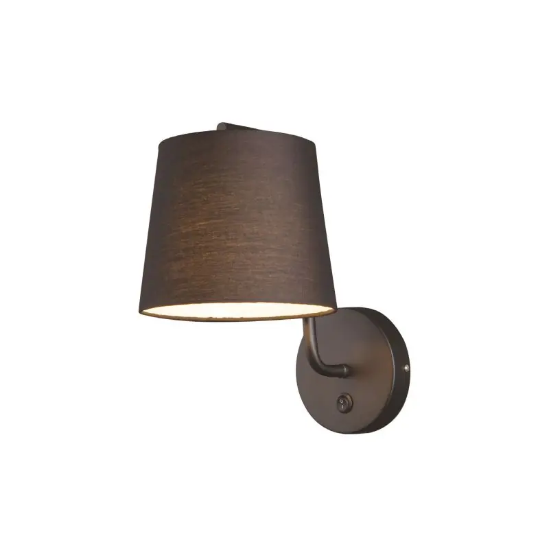 Maxlight Chicago - wandverlichting met schakelaar - 20 x 29 x 32 cm - zwart Alleen Vandaag
