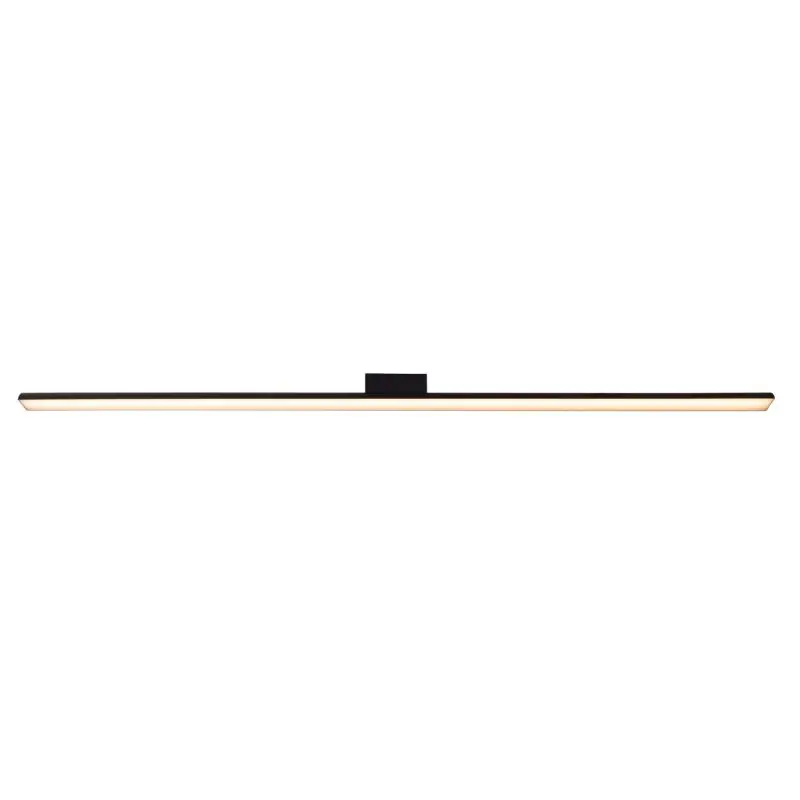 Maxlight Tampa - plafondlamp - 180 x 6 x 8,3 cm - 54W LED incl. - IP44 - zwart Lage Kosten