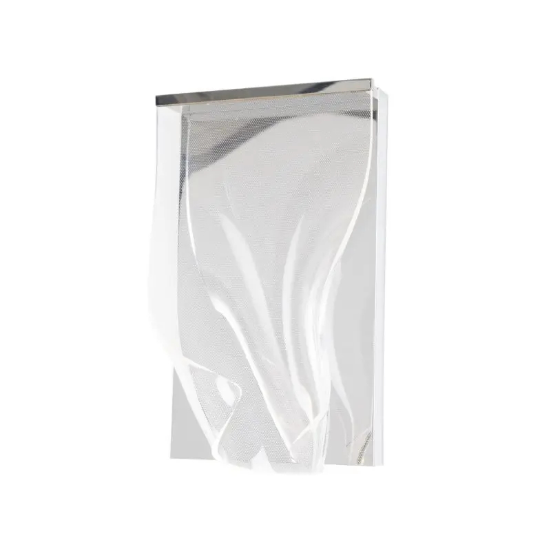 Alleen Vandaag Maxlight Silk - wandverlichting - 25 x 10 x 40 cm - 2,4W LED incl. - chroom