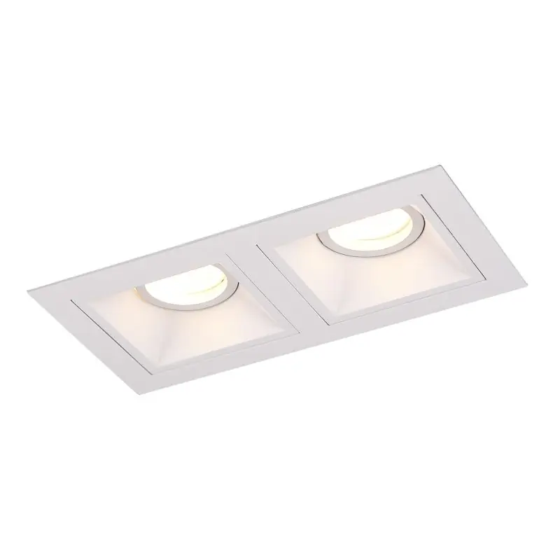 Lage Prijs Maxlight Hit - inbouwspot 2L - 215 x 115 mm, 195 x 95 mm inbouwmaat - wit