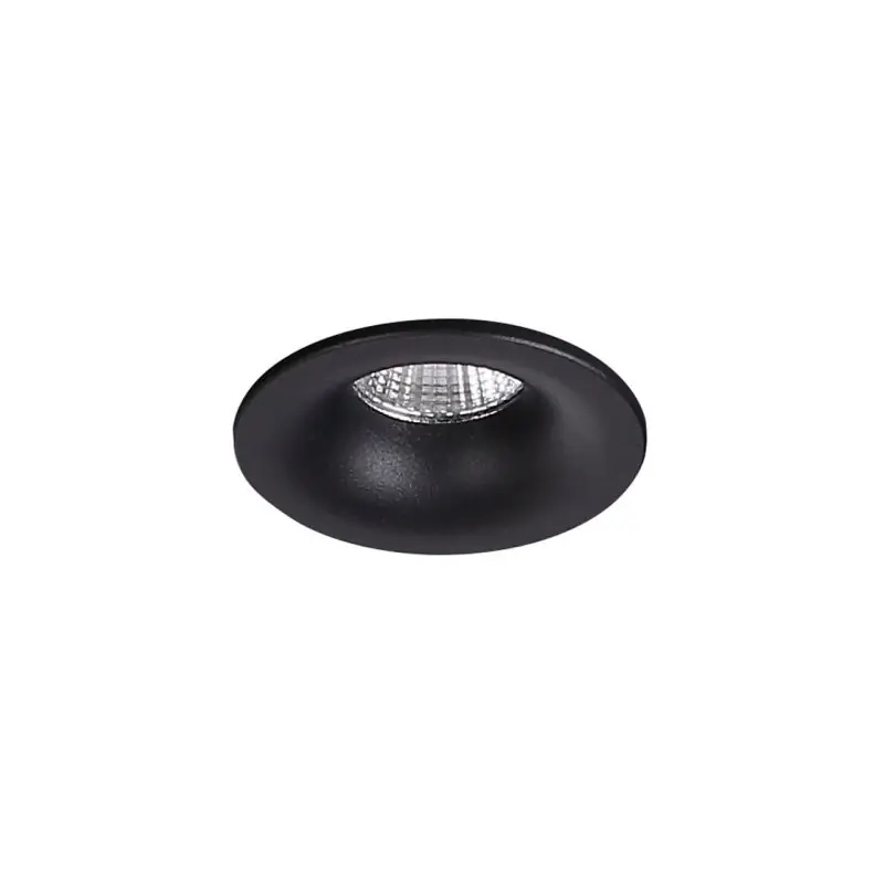 Shop Nu Maxlight Yuca Fixed - inbouwspot - Ø 47 mm, Ø 42 mm inbouwmaat - 3W LED incl. - zwart
