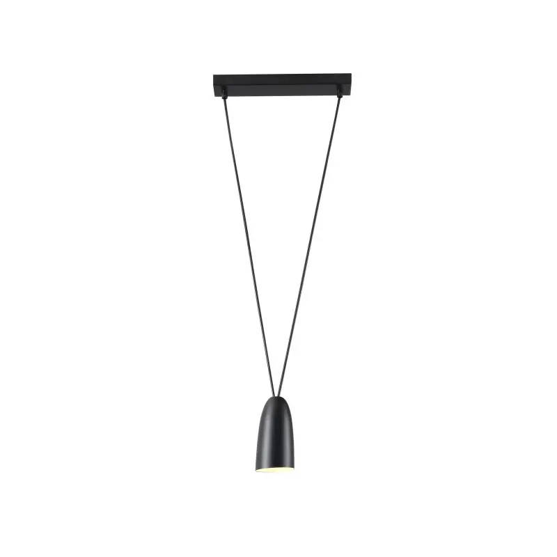 Lage Prijs Maxlight Sistema - hanglamp - 18 x 6 x 150 cm - zwart