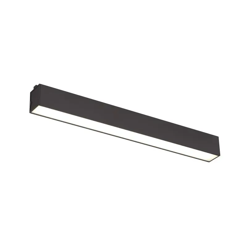 Maxlight Linear - plafondverlichting - 56 x 6 x 5 cm - 18W LED incl. - zwart - witte lichtkleur Budget