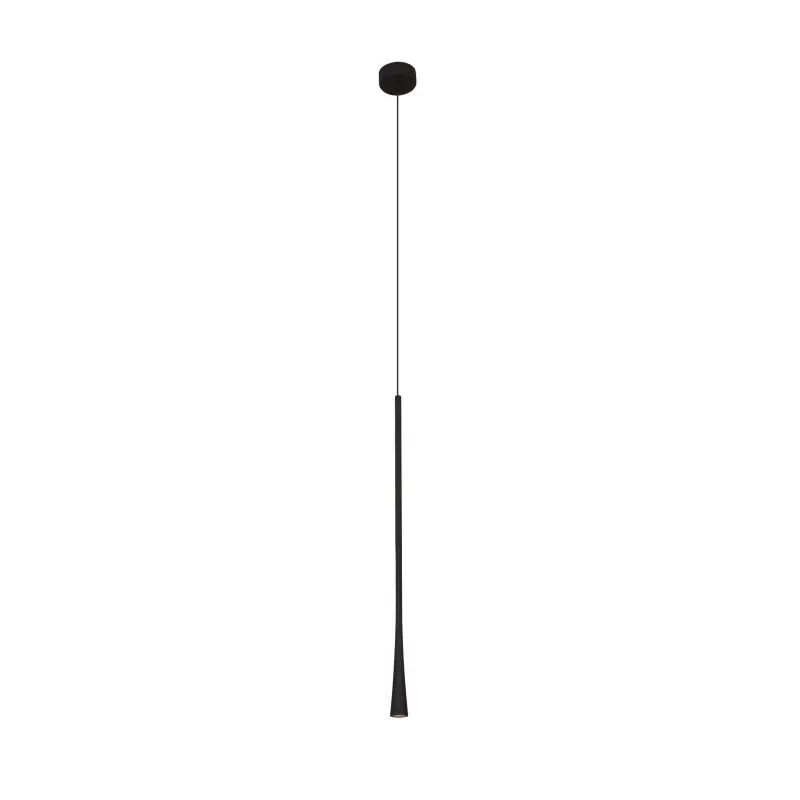Koop Vandaag Maxlight Coffee 60 - hanglamp - Ø 3 x 160 cm - 7W LED incl. - zwart