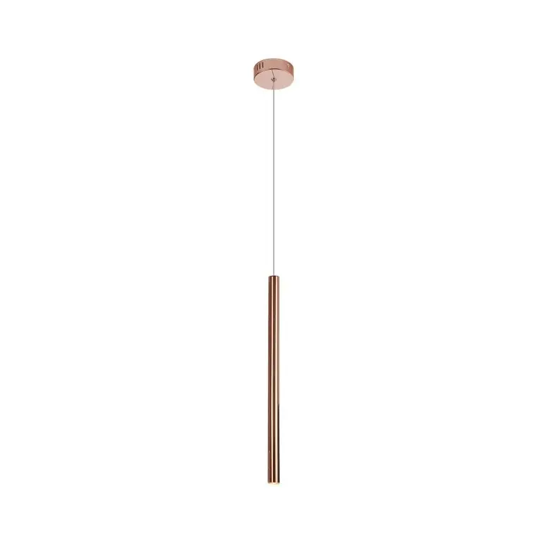 Premium Maxlight Organic - hanglamp - Ø 2,5 x 190 cm - 1W LED incl. - koper
