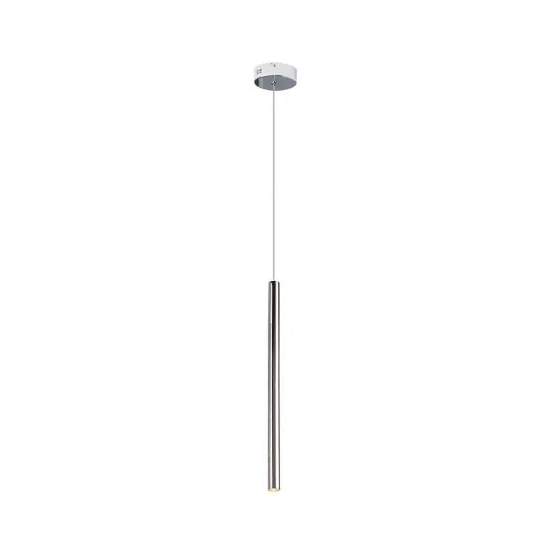 Meest Verkocht Maxlight Organic - hanglamp - Ø 2,5 x 190 cm - 1W LED incl. - chroom