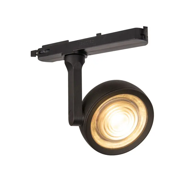 Maxlight Charon - railspot - 3-fase railsysteem - 17 x 10,2 x 14,8 cm - 15W LED incl. - zwart Premium