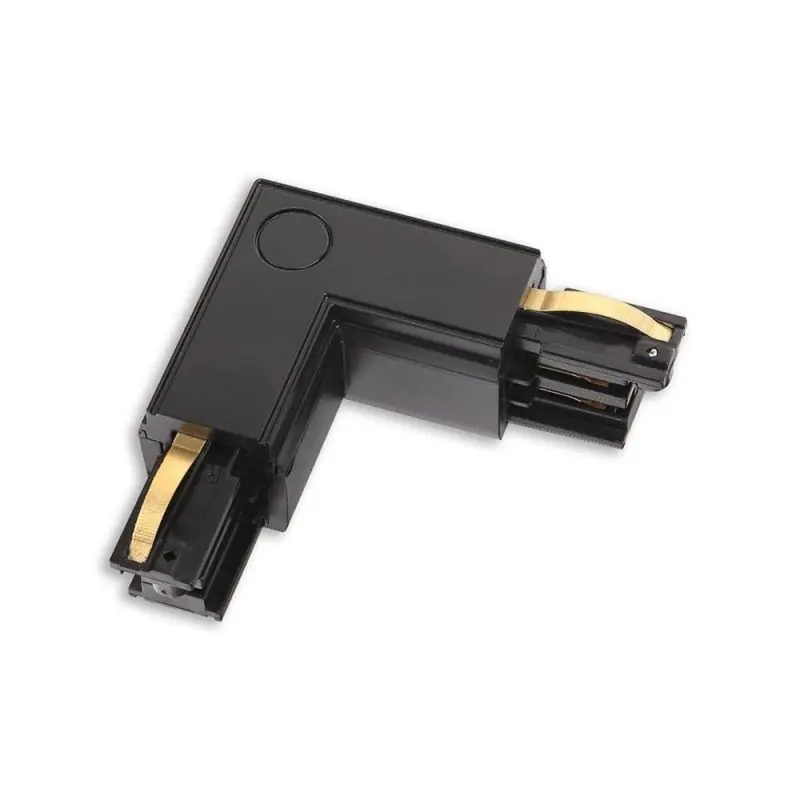 Maxlight Track - L-connector (links) - zwart Uitverkoop
