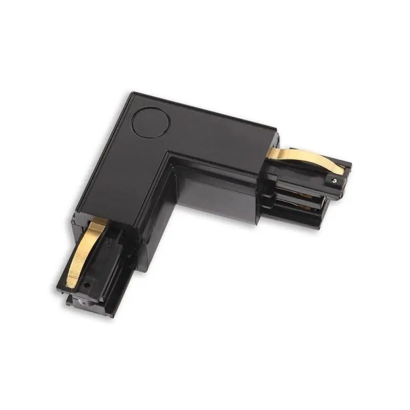 Beperkte Voorraad Maxlight Track - L-connector (rechts) - zwart