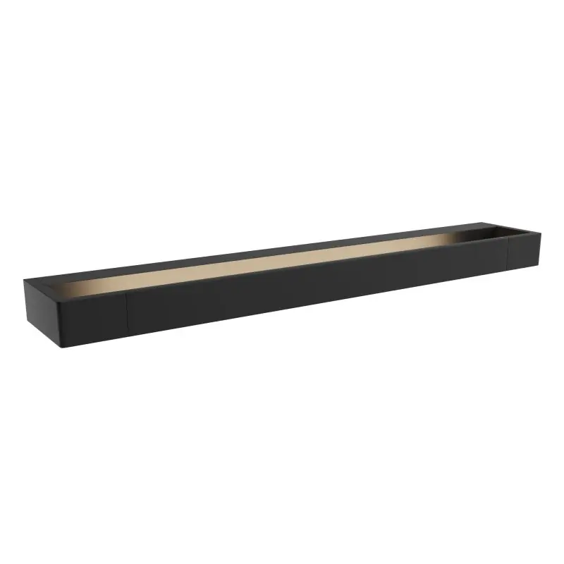 Maxlight Flink - wandlamp - 60 x 10 x 4 cm - 18W LED incl. - IP44 - zwart Must-Have