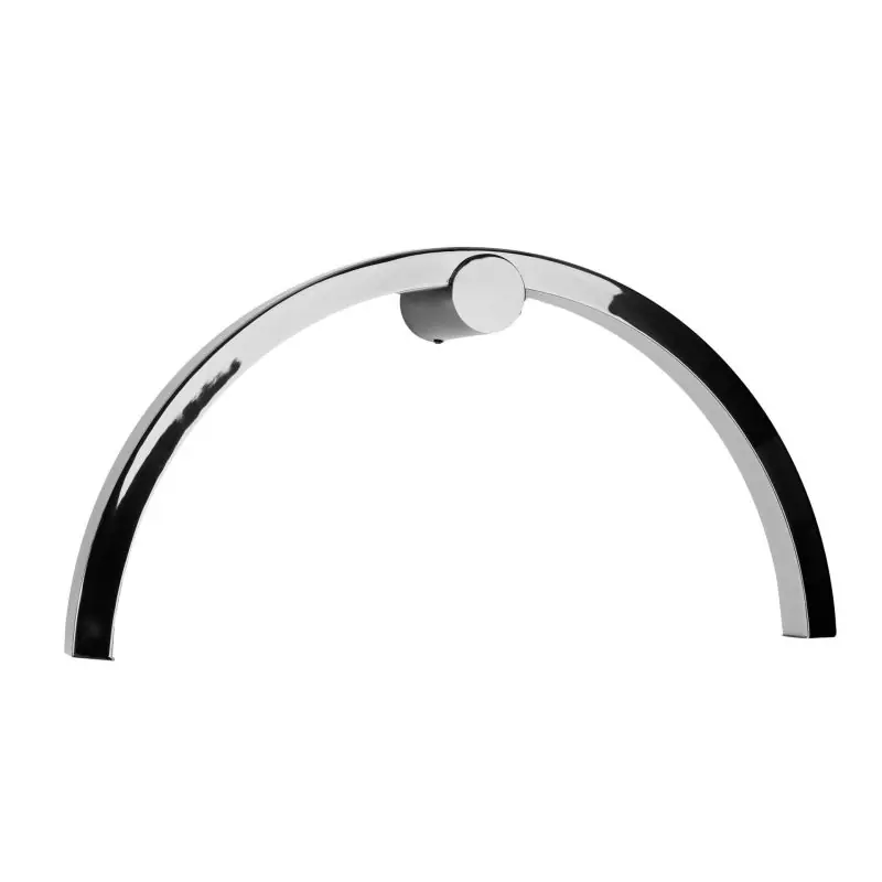 Maxlight Trio Arc - opbouw wandlamp - 60 x 11 x 30 cm - 16W LED incl. - IP44 - chroom Meest Verkocht