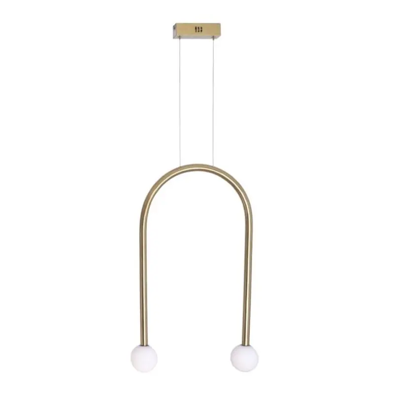 Maxlight Enigma - hanglamp - 40 x 180 cm - 2 x 2W LED incl. - goud Professioneel