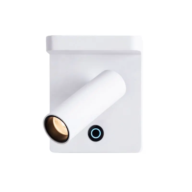 Korting Maxlight Lofer - wandverlichting met schakelaar - 9 x 7 x 11 cm - 7W LED incl. - wit