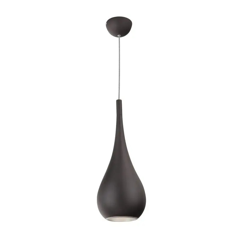 Maxlight Drop - hanglamp - Ø 20 x 120 cm - zwart Snelle Levering