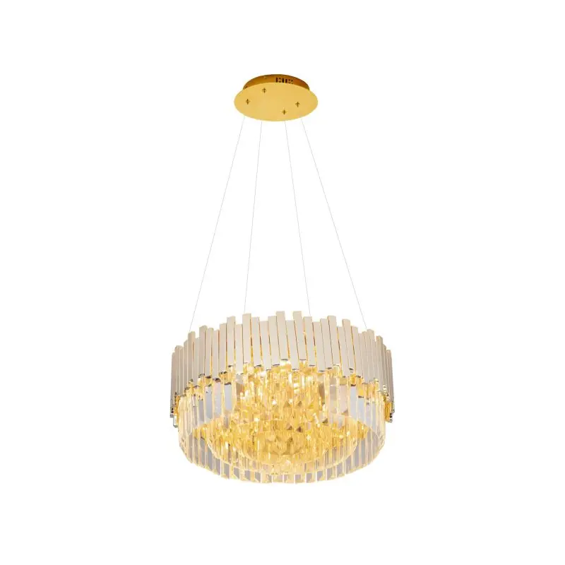 Gratis Retour Maxlight Trend - hanglamp - Ø 45 x 150 cm - goud