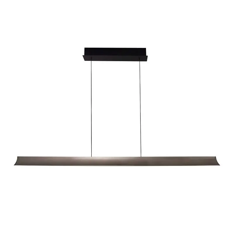 Lage Prijs Maxlight Jo-Jo - hanglamp - 124 x 6 x 195 cm - 38W LED incl. - 2700K-5500K - grijs en zwart
