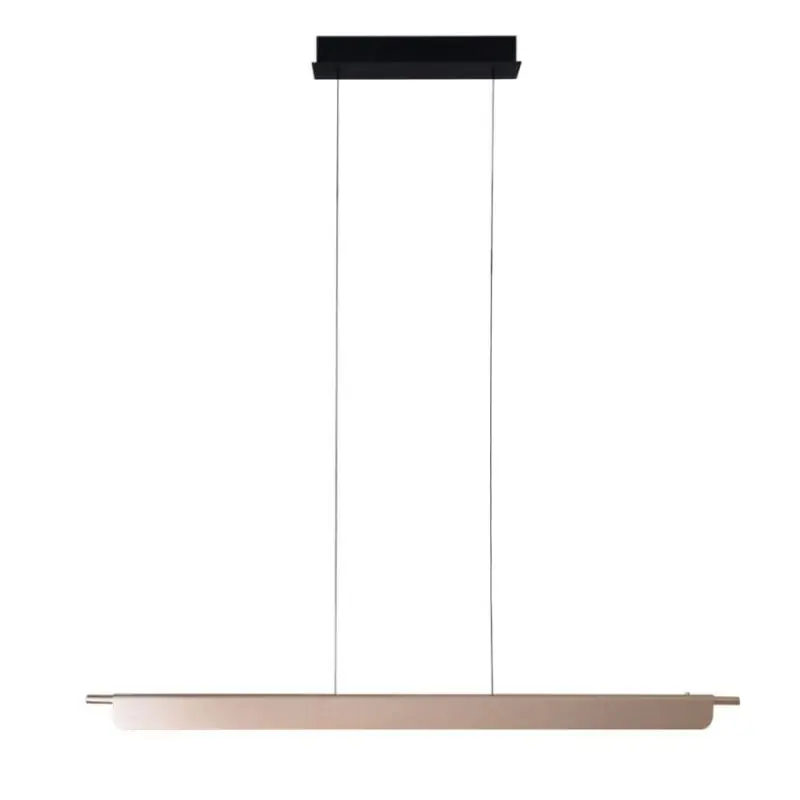 Aanbieding Maxlight Jo-Jo - hanglamp - 124 x 6 x 195 cm - 40W LED incl. - 2700K-5500K - goud en zwart