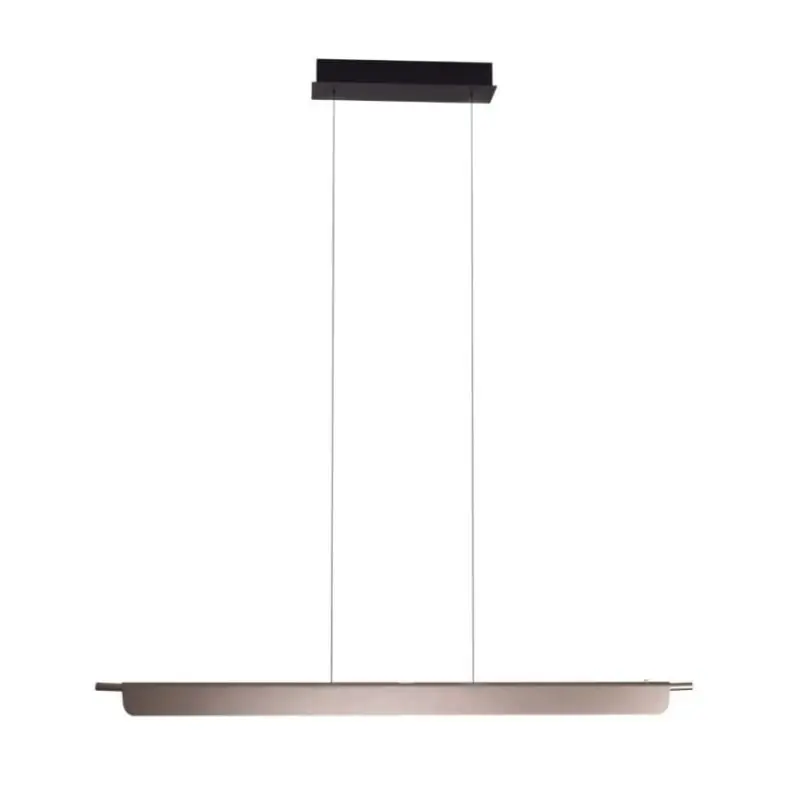 Koop Online Maxlight Jo-Jo - hanglamp - 124 x 6 x 195 cm - 40W LED incl. - 2700K-5500K - grijs en zwart