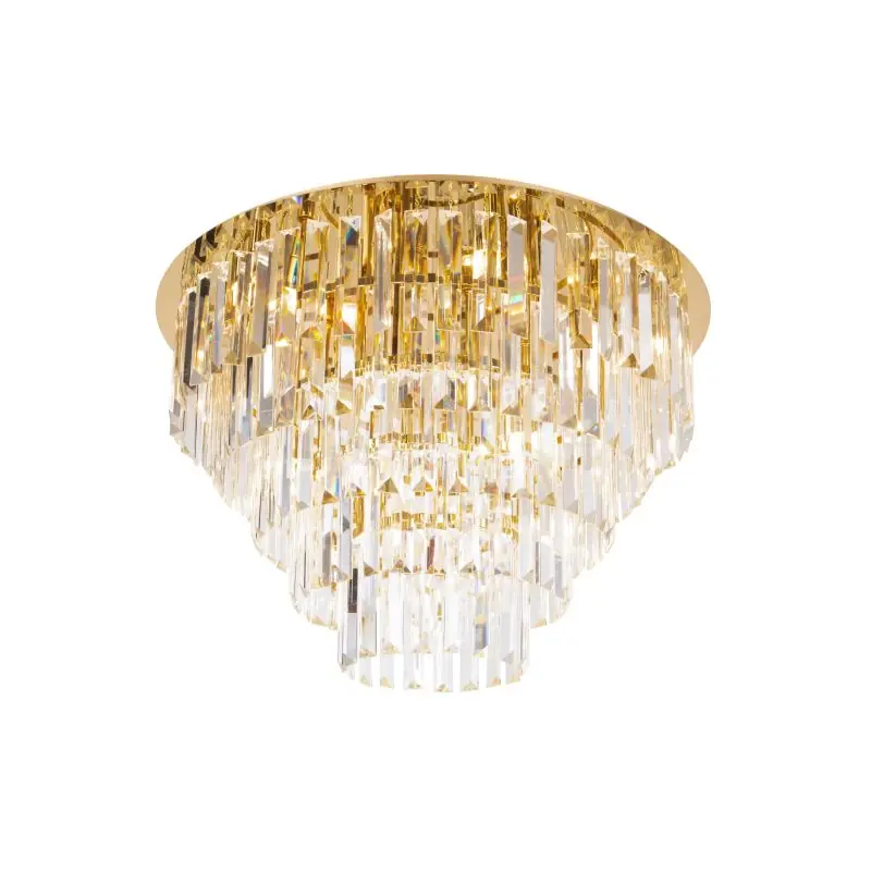 Direct Beschikbaar Maxlight Monaco - plafondverlichting -Ø 60 x 44 cm - goud