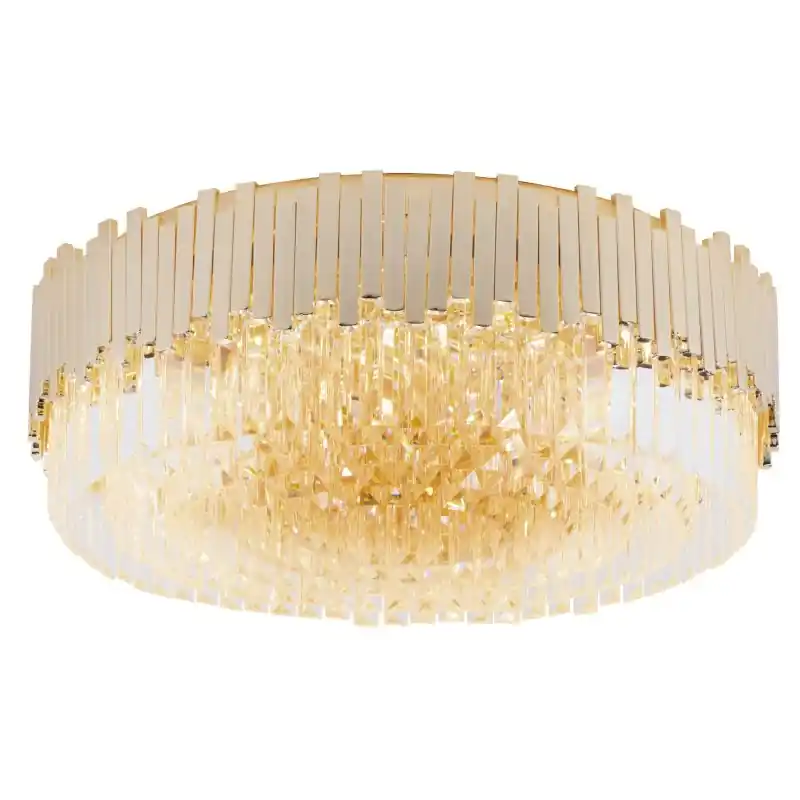 Maxlight Trend - plafondverlichting - Ø 60 x 22 cm - goud Laatste Kans