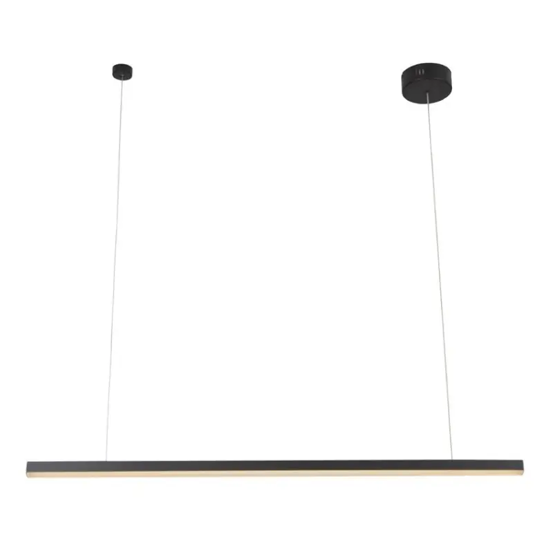 Koop Vandaag Maxlight Trio - hanglamp - 100 x 150 cm - 12W LED incl. - zwart