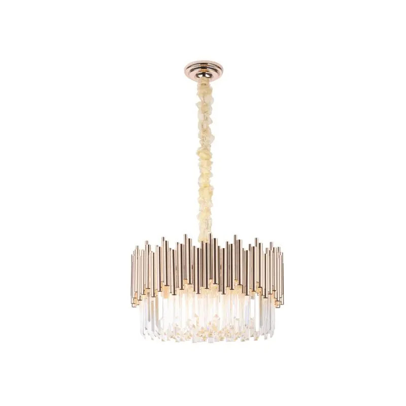 Maxlight Vogue - hanglamp - Ø 60 x 140 cm - goud Alleen Vandaag