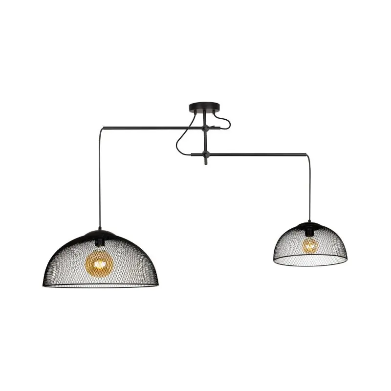 Maxlight Concept - hanglamp - 170 x 100 cm - zwart Rechtstreeks Van De Fabrikant