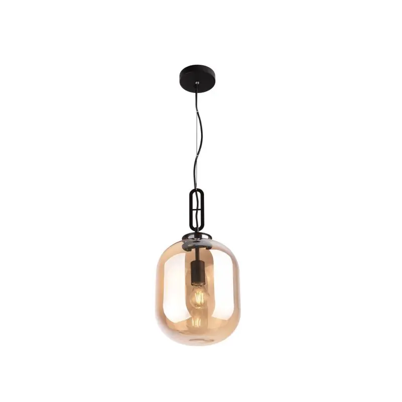 Maxlight Honey - hanglamp - Ø 24 x 150 cm - amber Op = Op
