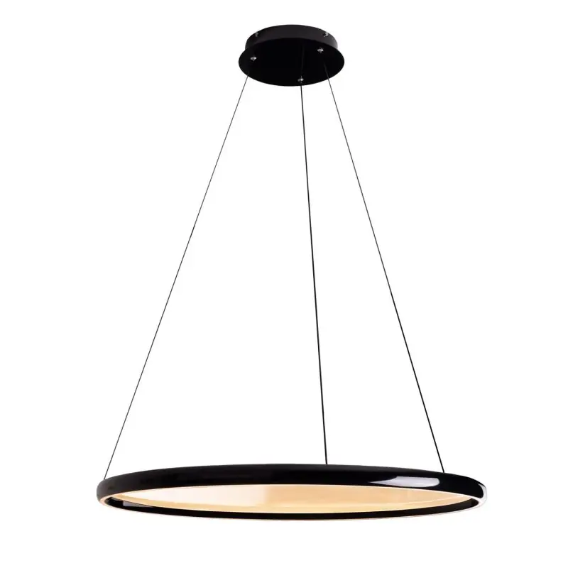 Gratis Retour Maxlight Qled - hanglamp met afstandsbediening - Ø 81 x 195 cm - 2 x 35W LED incl. - zwart