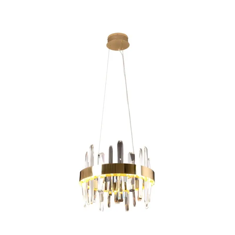 Dagaanbieding Maxlight Prince - luster - Ø 40 x 150 cm - 21W LED incl. - goud