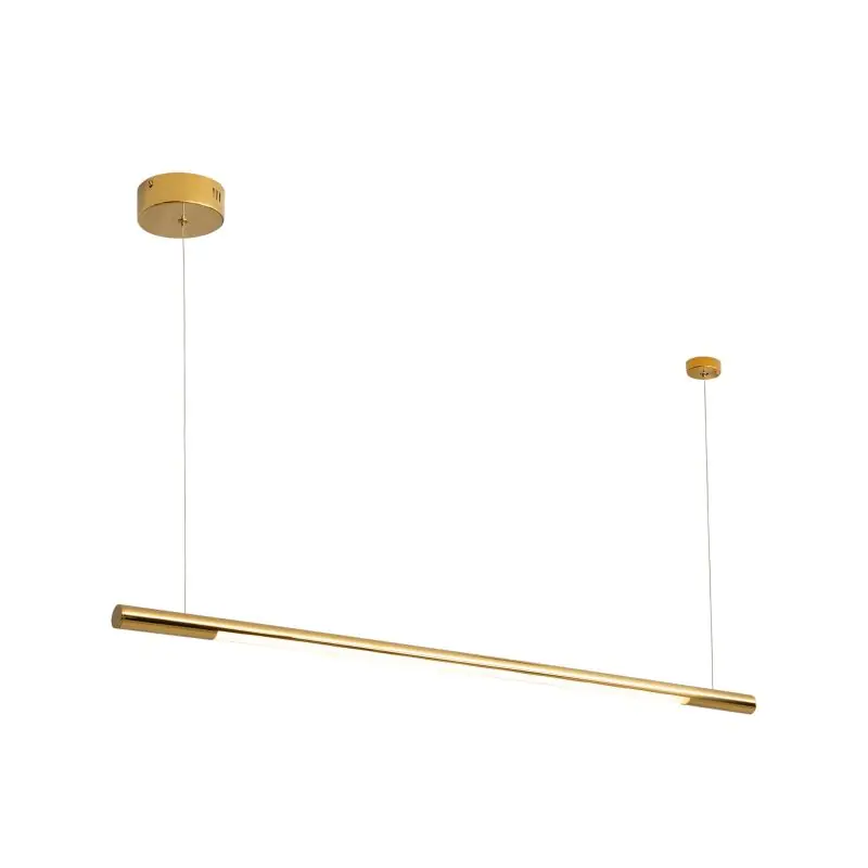 Origineel Maxlight Organic - hanglamp - 100 x 140 cm - 16W dimbare LED incl. - goud