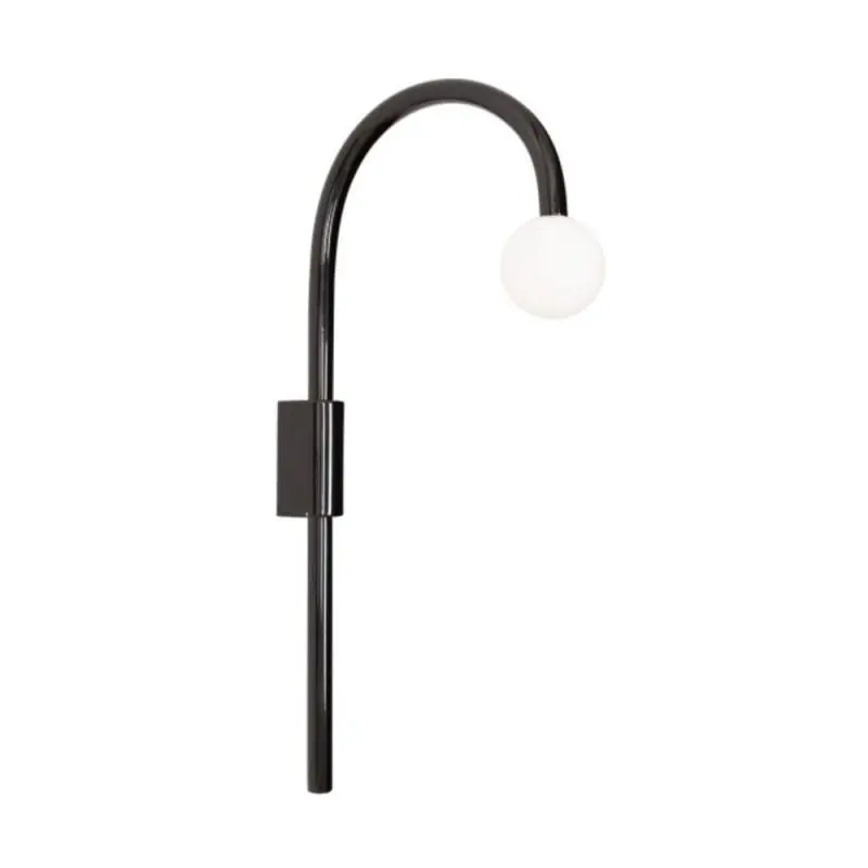 Maxlight Enigma - wandlamp - 30 x 4 x 60 cm - 2W LED incl. - zwart Groothandel
