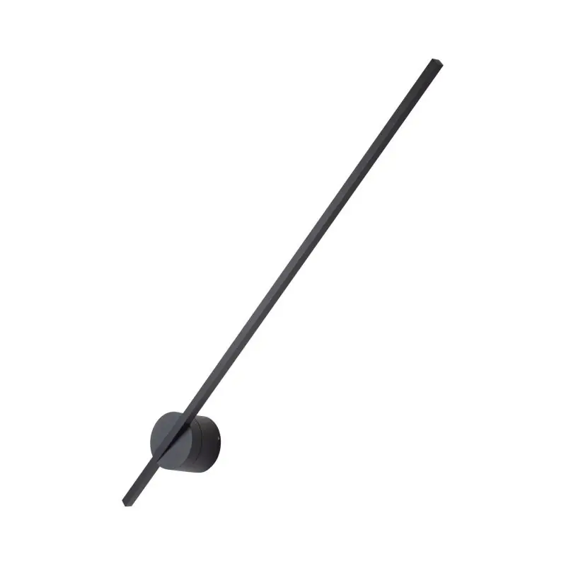 Beperkt Aanbod Maxlight Spider - wandverlichting - Ø 8 x 79 cm - 8,4W LED incl. - IP44 - zwart