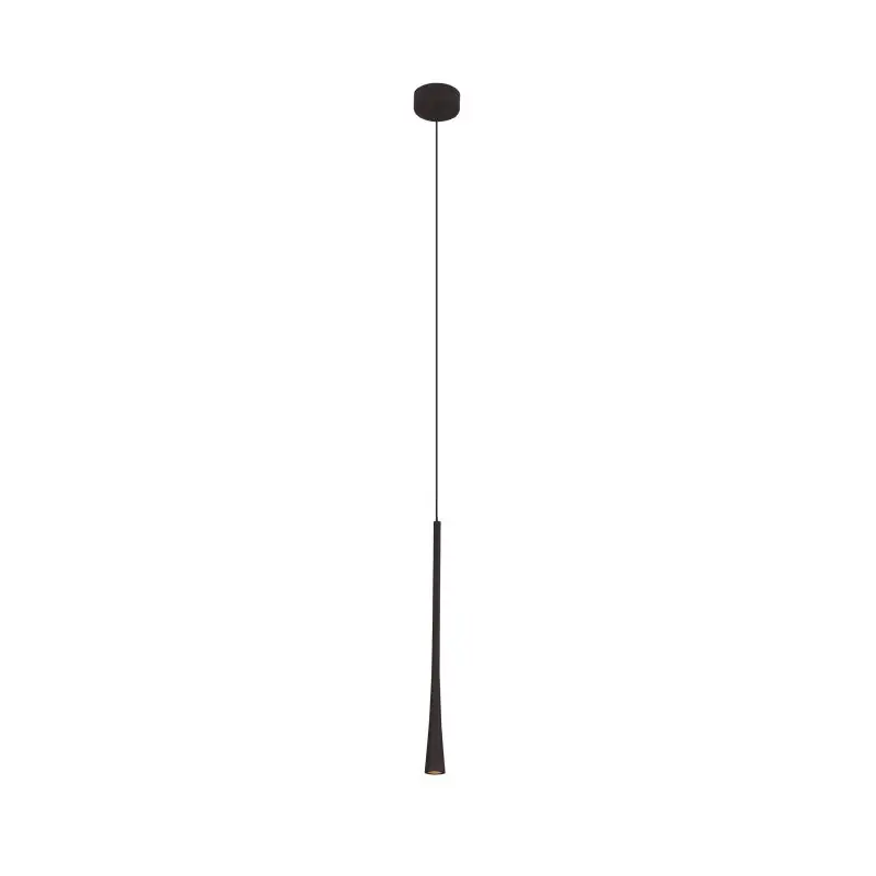 Dagaanbieding Maxlight Coffee 40 - hanglamp - Ø 3 x 140 cm - 7W LED incl. - zwart