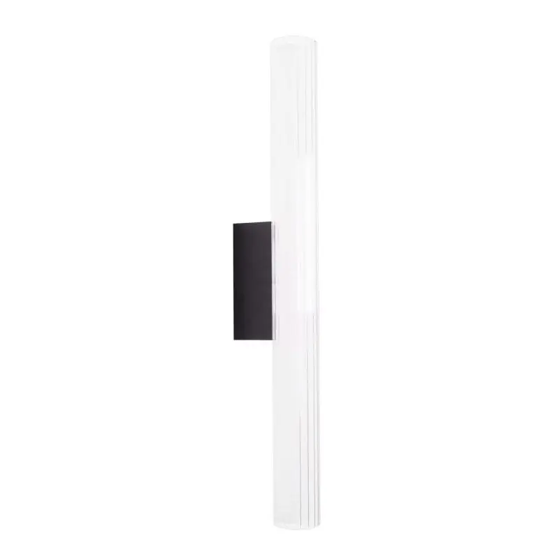 Maxlight Fayette - opbouw wandlamp - 12 x 6 x 61 cm - 12W LED incl. - IP44 - zwart Alleen Vandaag