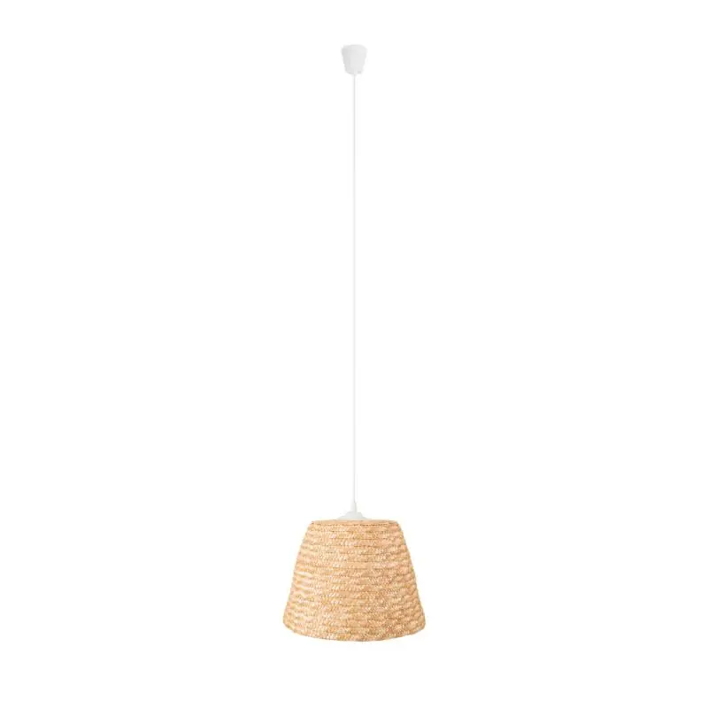 Maxlight Pot - hanglamp - Ø 30 x 165 cm - lichtbruin en wit Limited Edition