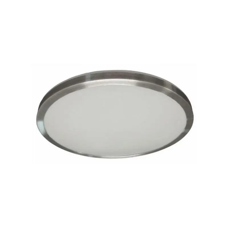 Artdelight Basic - badkamer plafondverlichting - Ø 28 x 6 cm - 12W LED incl. - IP44 - aluminium Topkwaliteit