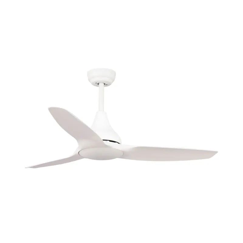 Nova Luce Samoa - plafondventilator met licht en afstandsbediening - Ø 122 x 48 cm - 18W LED incl. - wit Koop Vandaag