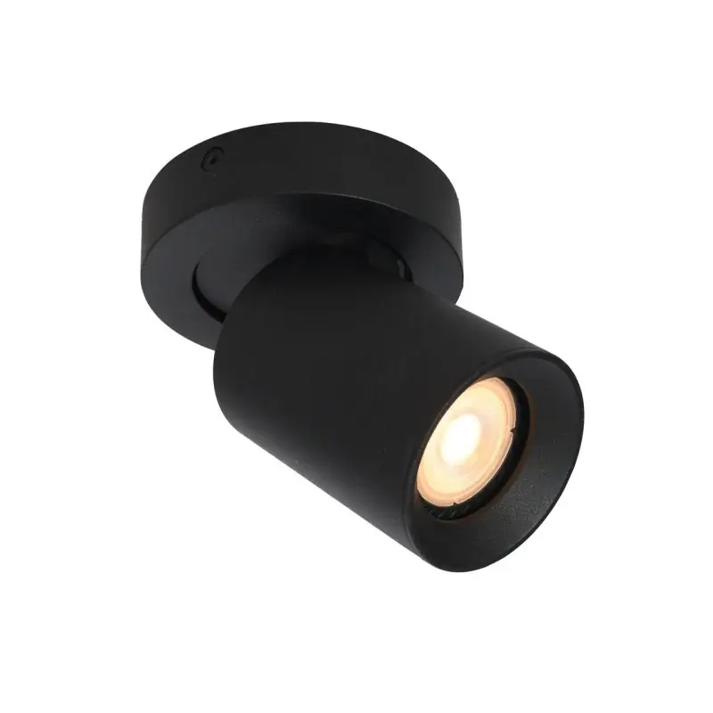 Artdelight Megano Round - opbouwspot - Ø 10 x 11,3 cm - zwart Gereduceerde Prijs