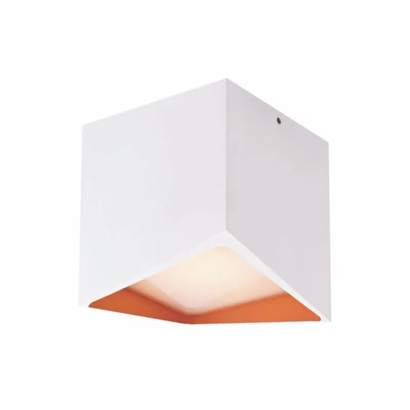 Artdelight Kiel - buiten plafondverlichting - 10 x 10 x 11 cm - 12W dimbare LED incl. - IP54 - wit Direct Verzonden