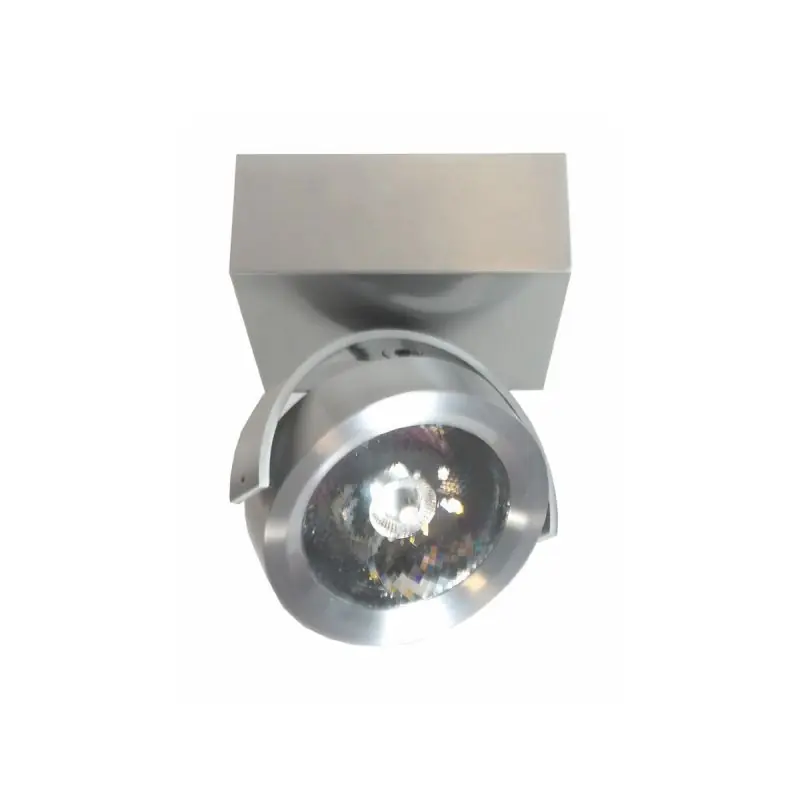 Handgemaakt Artdelight Dutchess LED - opbouwspot 1L - 12,8 x 12,8 x 18 cm - 13W dimbare LED incl. - aluminium