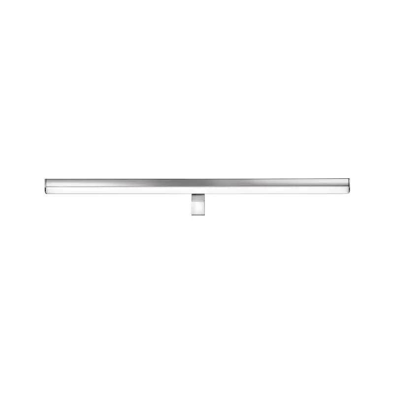 Nova Luce Vanese - spiegellamp - 63 x 6,5 x 6,5 cm - 18W LED incl. - IP44 - chroom Nieuw