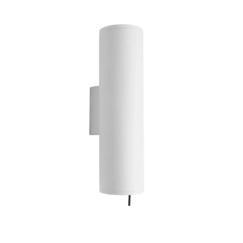 Maxlight Laxer - opbouw wandlamp - Ø 7 x 9 x 25,5 cm - wit en zwart Ambachtelijk