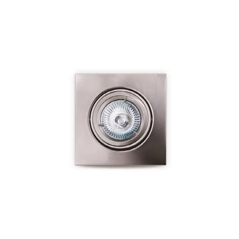 Maxlight - inbouwspot - 95 x 95 mm, Ø 80 mm inbouwmaat - chroom Aanbieding