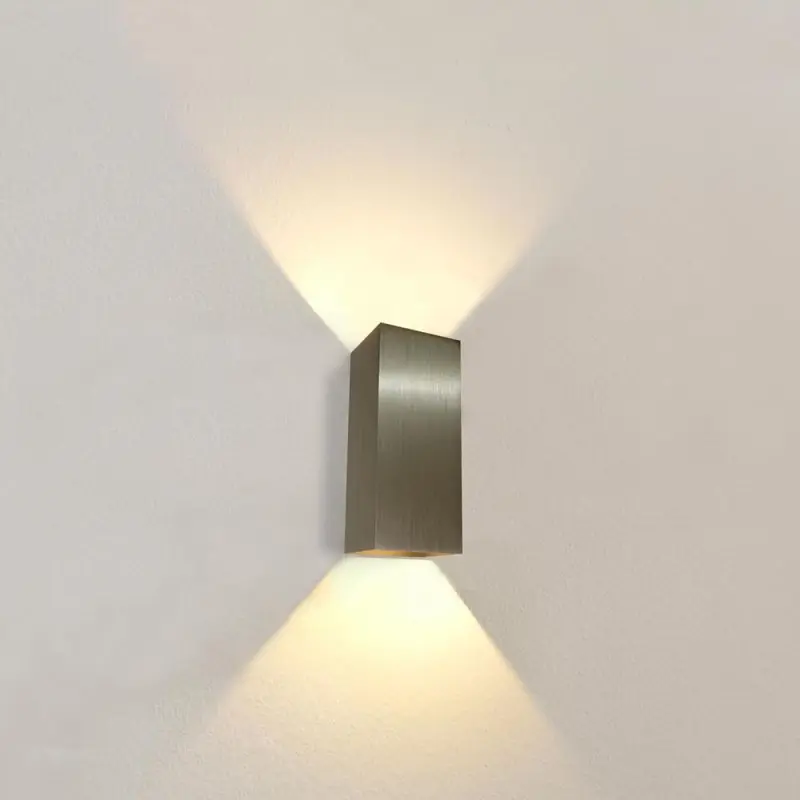 Artdelight Dante XL - wandverlichting - 9 x 10 x 24 cm - licht brons Voordeelprijs