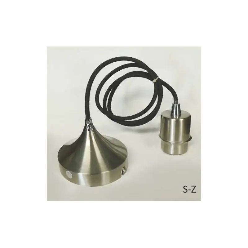 Groothandel Artdelight Iron - hanglamp - Ø 12 x 120 cm - mat staal en zwart