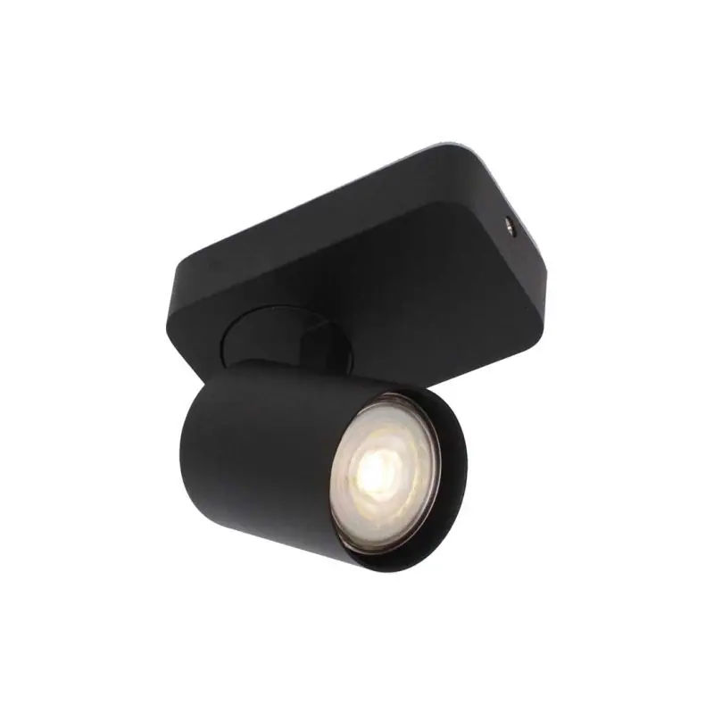 Superprijs Artdelight Vivaro - opbouwspot 1L - 12 x 7 x 11,5 cm - wit