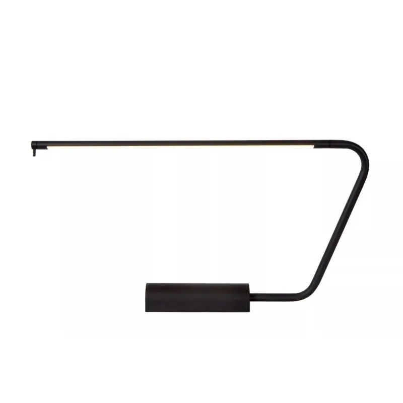 Lucide Madison - bureaulamp - 62,5 x 5,5 x 33 cm - 6,5W dimbare LED incl. - zwart Gecertificeerd